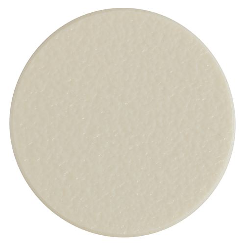 Timco Self-Adhesive Cover Caps, Ivory, Matt Finish, 13mm (112 Pack)