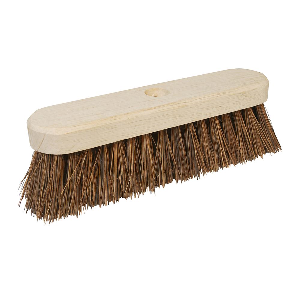 Silverline 250mm Natural Bassine Stiff Broom
