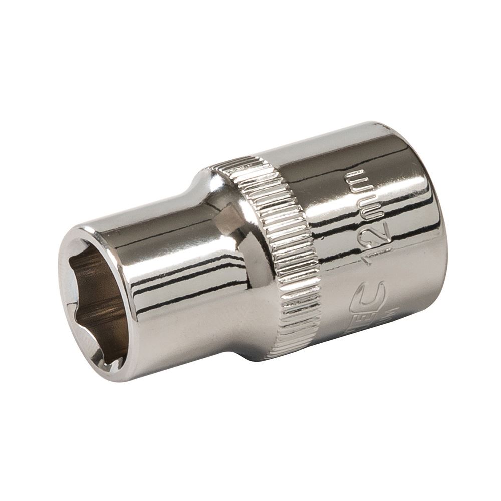 Silverline 1/2” Drive 6-Point Metric Socket - 12mm