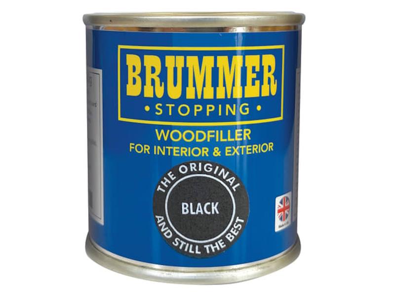 Brummer Wood Filler, Black, 250g