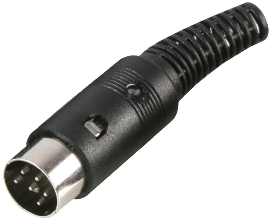 PRO SIGNAL DIN Plug, 6-Pin, 10 Pack