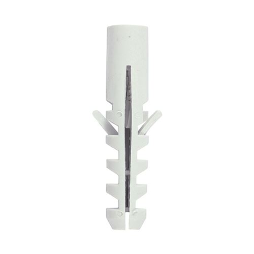 Timco Nylon Plugs, Size 6.0 x 30mm, 200 Pcs