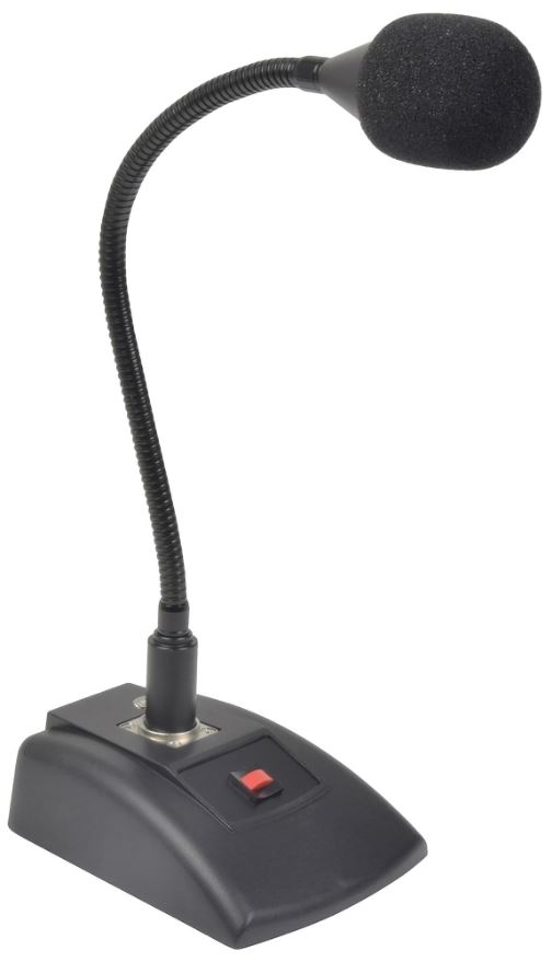 ADASTRA - Dynamisches Cardioid Pagin Mikrofon mit Basis und Kabel