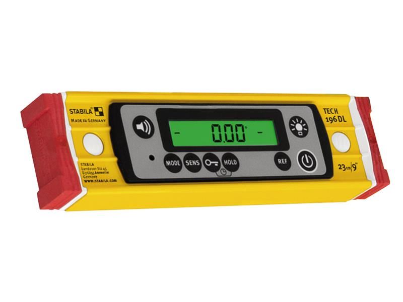 Stabila TECH 196 DL Digital Spirit Level, 23cm