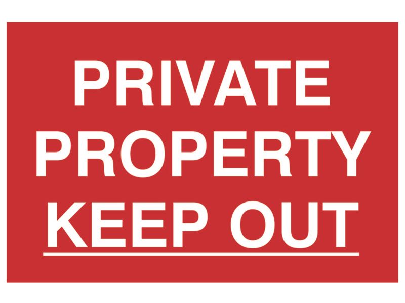 SCAN Cartel 'Propiedad Privada Prohibido el Paso' de PVC 200x300mm