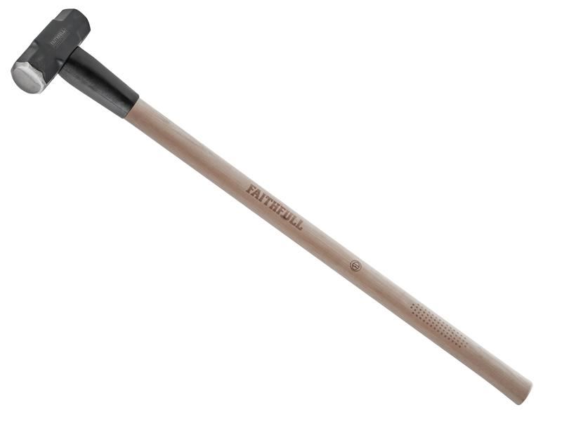 Faithfull Sledge Hammer with Hickory Handle, 3.18kg