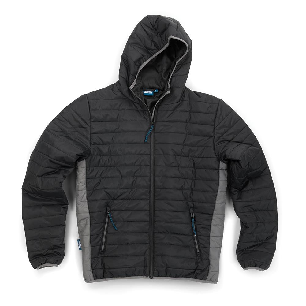 Tough Grit 2-Tone Jacket in Black/Charcoal, Size M