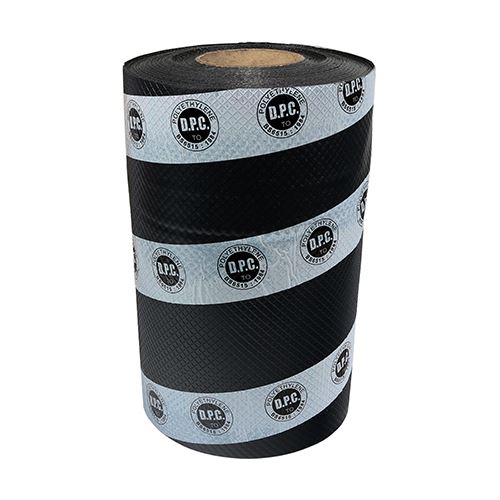 Timco Zwarte Vochtwerende Laag 300mm x 30m, Gerecycled PE