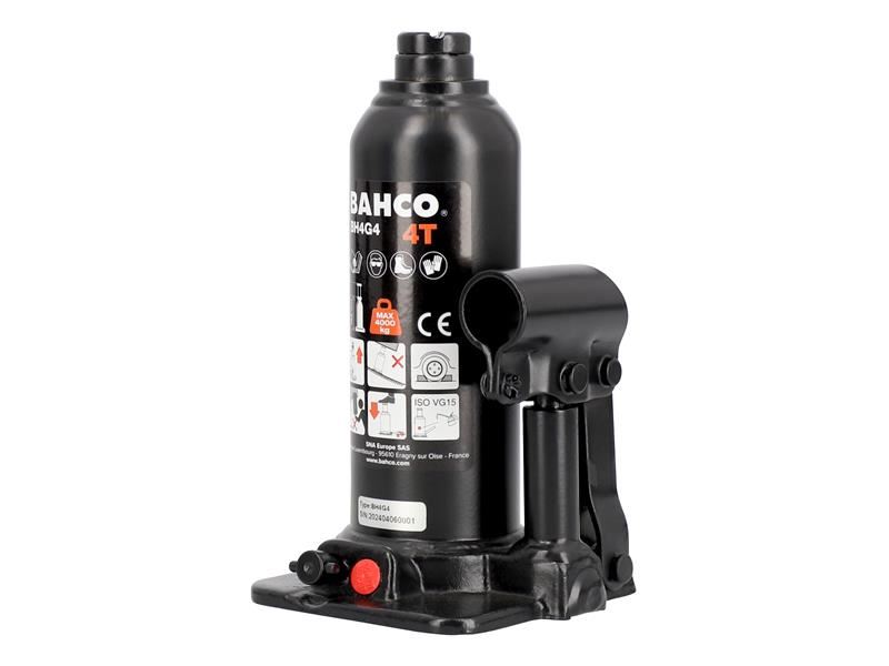Bahco BH4G4 Scriú Hiodrálach Buidéal le Cumas 4 Tonna