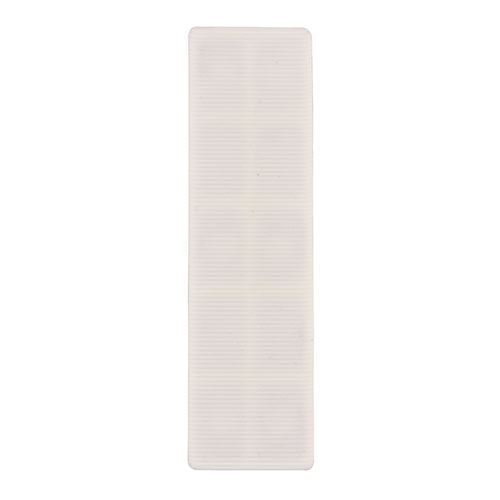 Timco White Polypropylene Packers 100 x 28 x 3mm - Pack of 1000