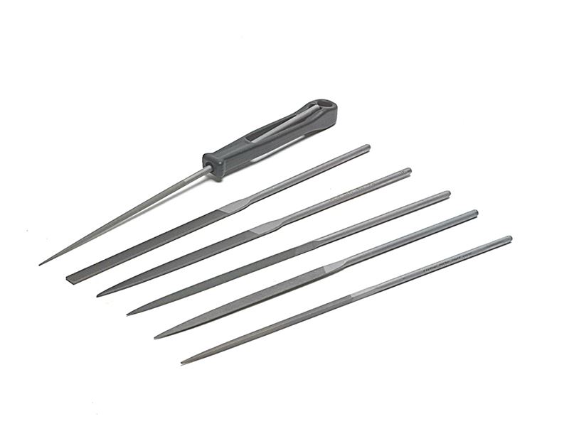 Bahco 2-470-16-2-0 Needle File Set, 6 Smooth Cut, 160mm