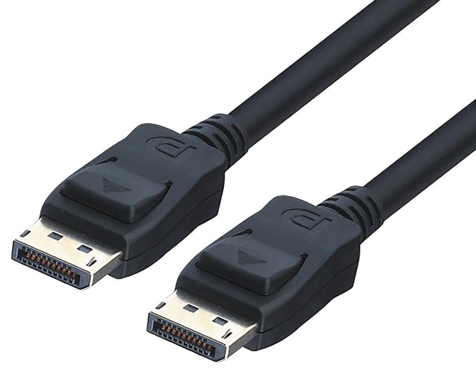 PRO SIGNAL Câble DisplayPort 8K 1,5m, Connecteurs Dorés