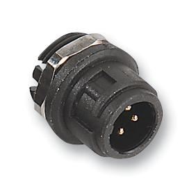 BINDER 710 Series Panel Plug, 2-Way, IP40