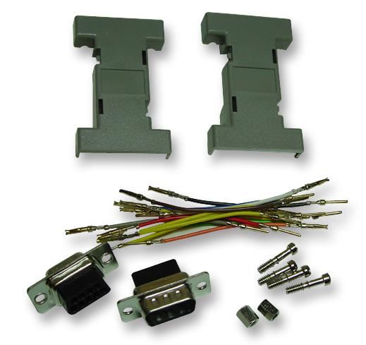 MH CONNECTORS 9핀 D형 플러그-소켓 젠더 변환기