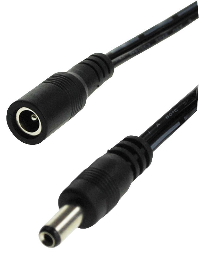 Câble d'extension POWERPAX 2,1 mm, 5 m, robuste
