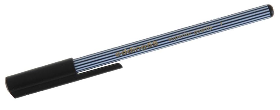 EDDING Fine Tip Fineliner Pen - Black