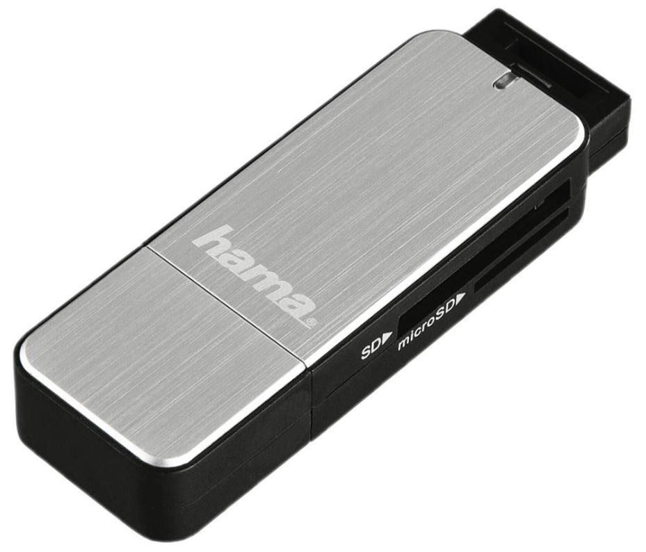 HAMA - Pembaca Kad USB 3.0 SD/MicroSD