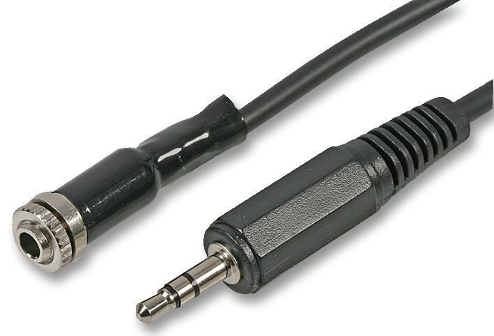 PRO SIGNAL 3.5mm Stereo Jack naar Jack Kabel, 2m Zwart