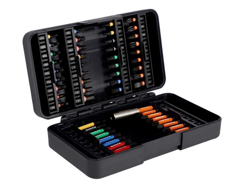 Bahco 66IM/54C-1 Impact Bit Set, 54 Piece, Alloy Steel