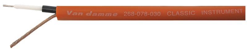 Câble d'instrument VDC Pro Grade Classic XKE, orange, rouleau de 100m