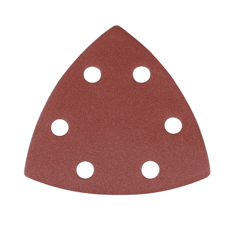 Silverline Lija Triangular 240 de Gancho y Bucle, 90mm, Paquete de 10
