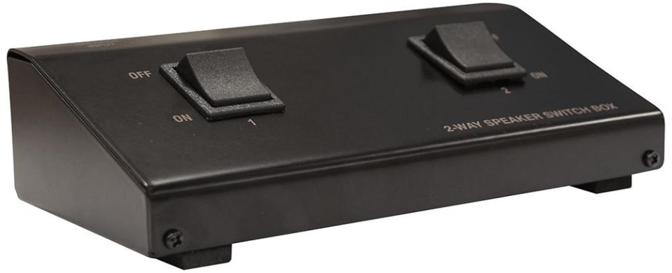 E-AUDIO 2-Way High Power Stereo Speaker Switch