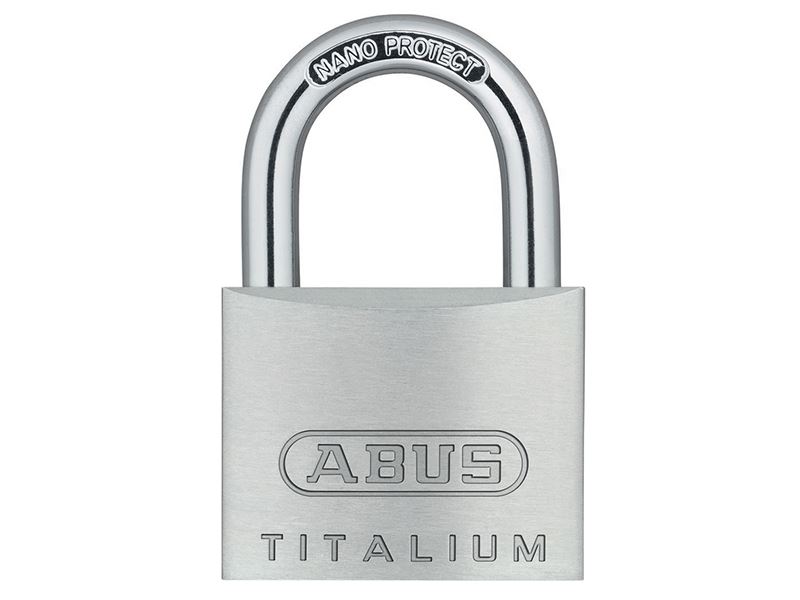 ABUS 64TI/40mm TITALIUM Padlock Triple Pack, Medium Security