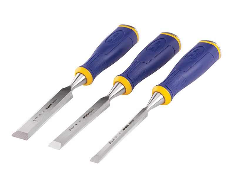 IRWIN Marples MS500 ProTouch All-Purpose Chisel Set, 3 Pieces
