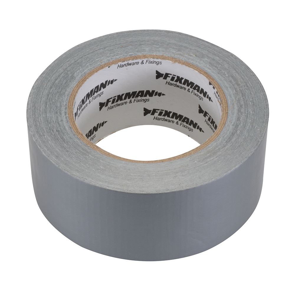 Fixman Super Heavy Duty Duct Tape, 50mm x 50m, Silver