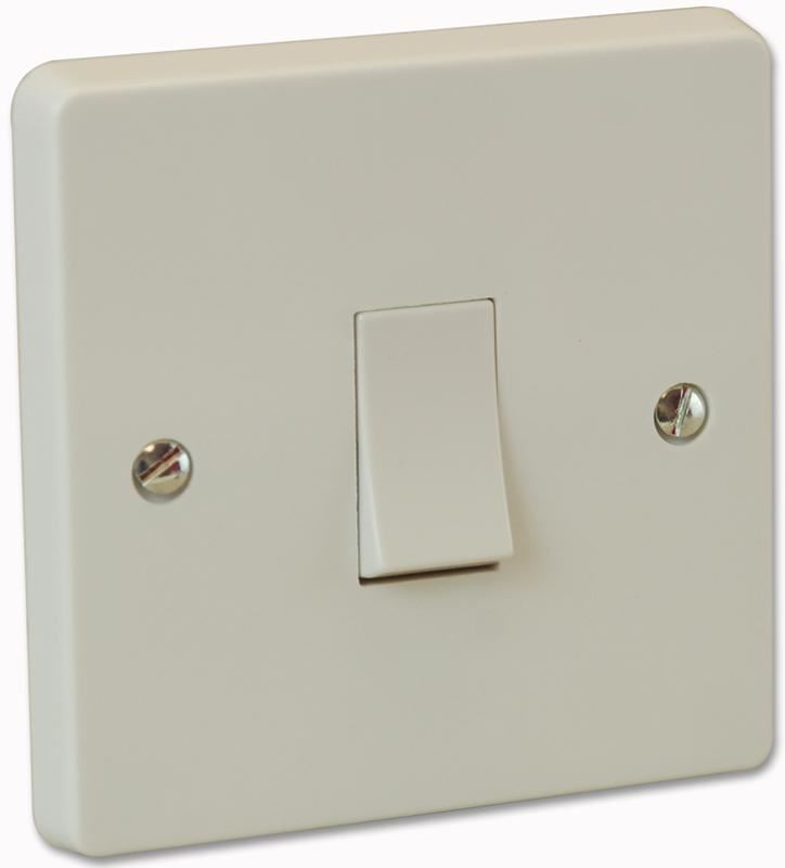 CRABTREE - Suis Lampu 2 Hala SP 1 Gang 10AX, Putih