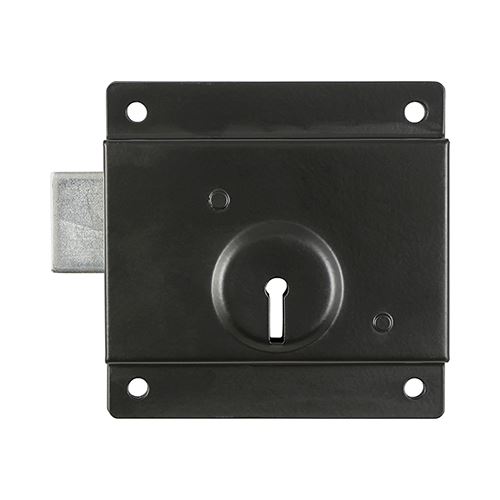 Timco Persslot, Zwart, 100mm (4 Inch), Koolstofstaal