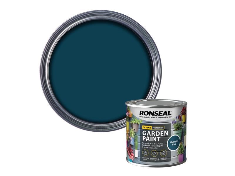 Ronseal Cat Kebun Warna Midnight Blue 250ml