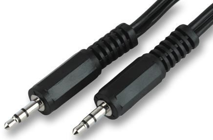 Pro Signal 3,5mm stereo jackplug naar jackplug kabel, 7m, zwart