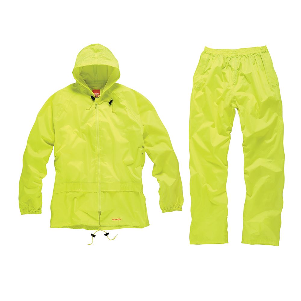 Scruffs 防水作業スーツ イエロー XL