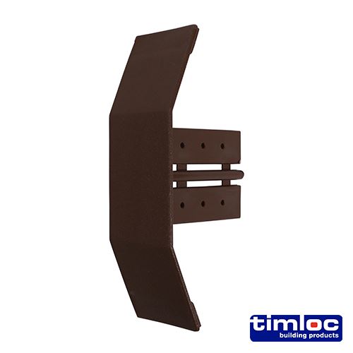 Timco Ambi-Verge Eaves Starter, Brown, 155 x 105mm