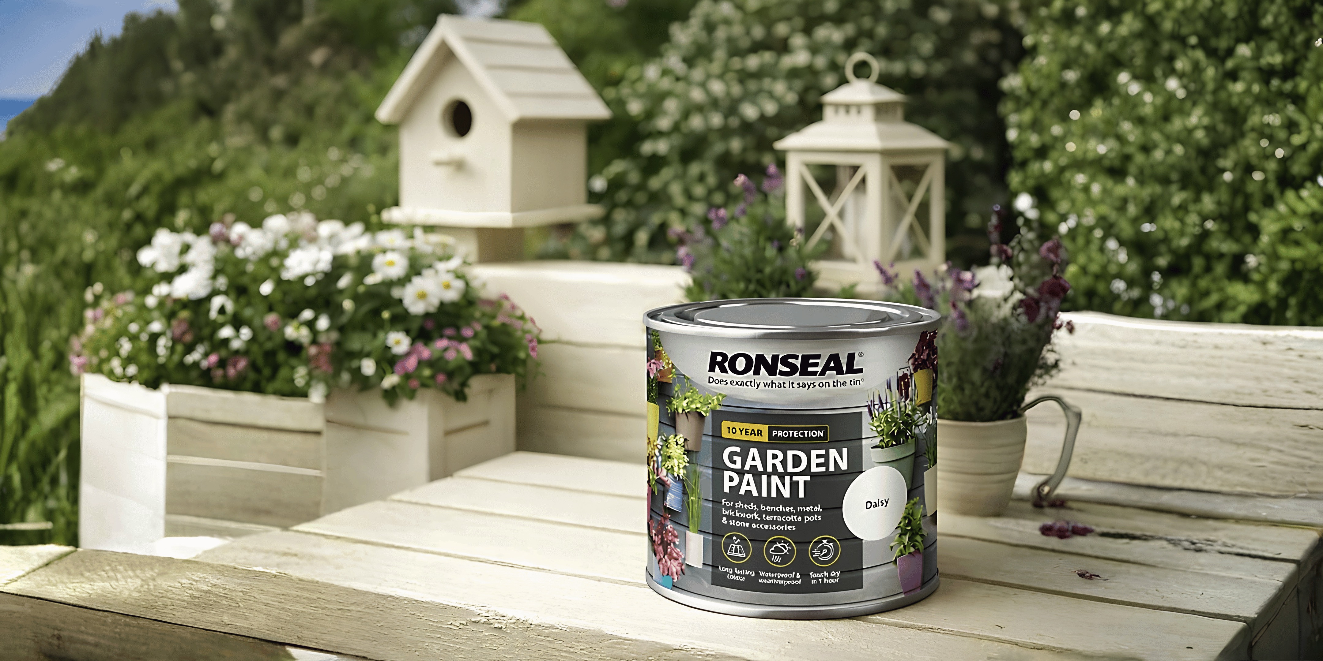 Best Ronseal Garden Paint Colours to Refresh Your Garden This Summer